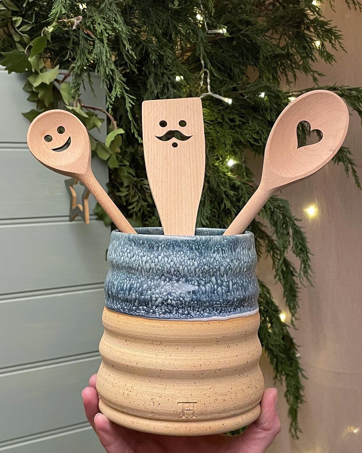 Utensil Pot - Ocean