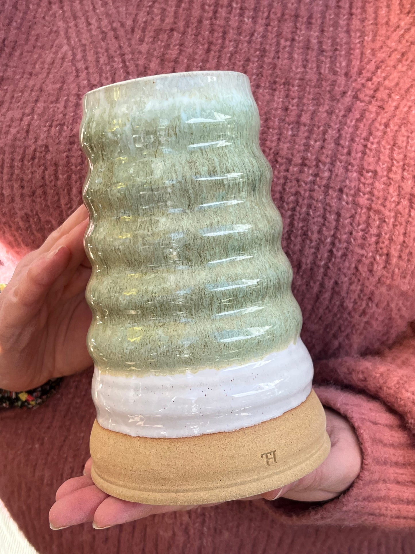 Pistachio Vase