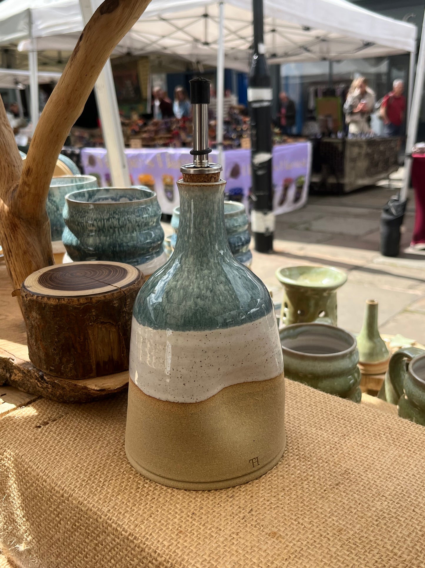Oil Bottle (Pinched)