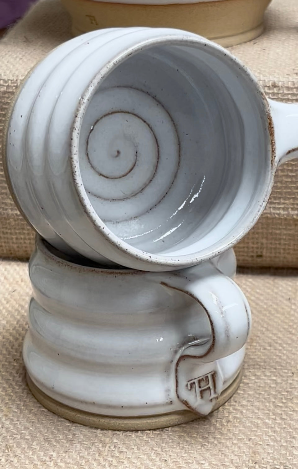 Signature Coffee Cup - White
