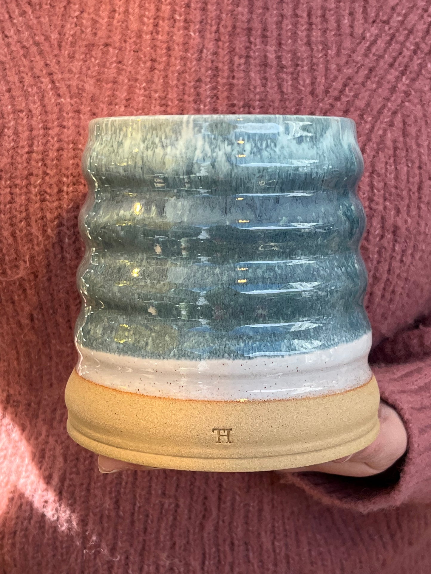 Utensil Pot - Ocean
