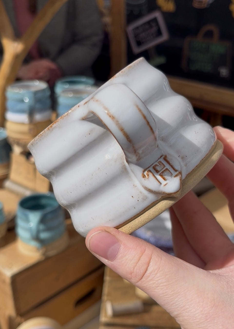 Signature Coffee Cup - White