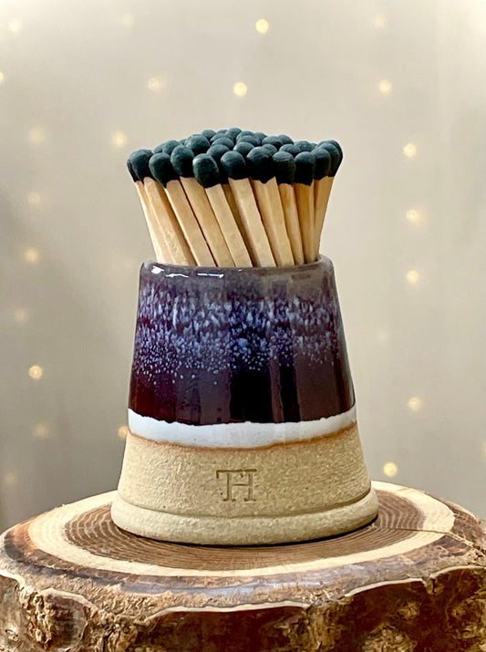 Match Pot Striker with Matches - Blackberry