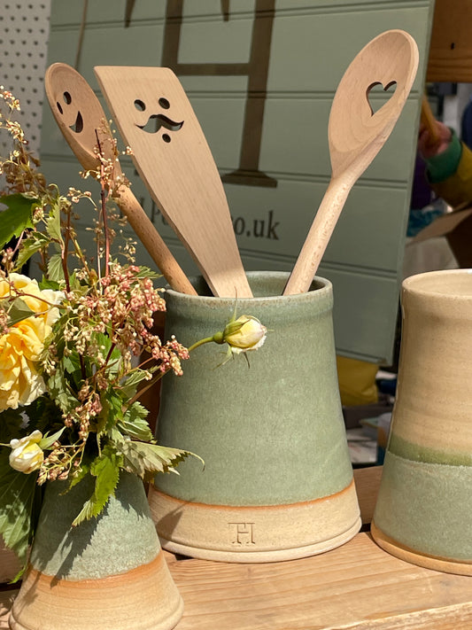 Utensil Pot - Sage Green