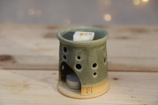 Wax Melt Burner - Sage Green