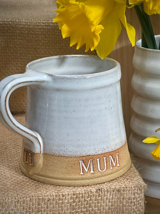 TH Pottery Custom Mug for 'Mum'
